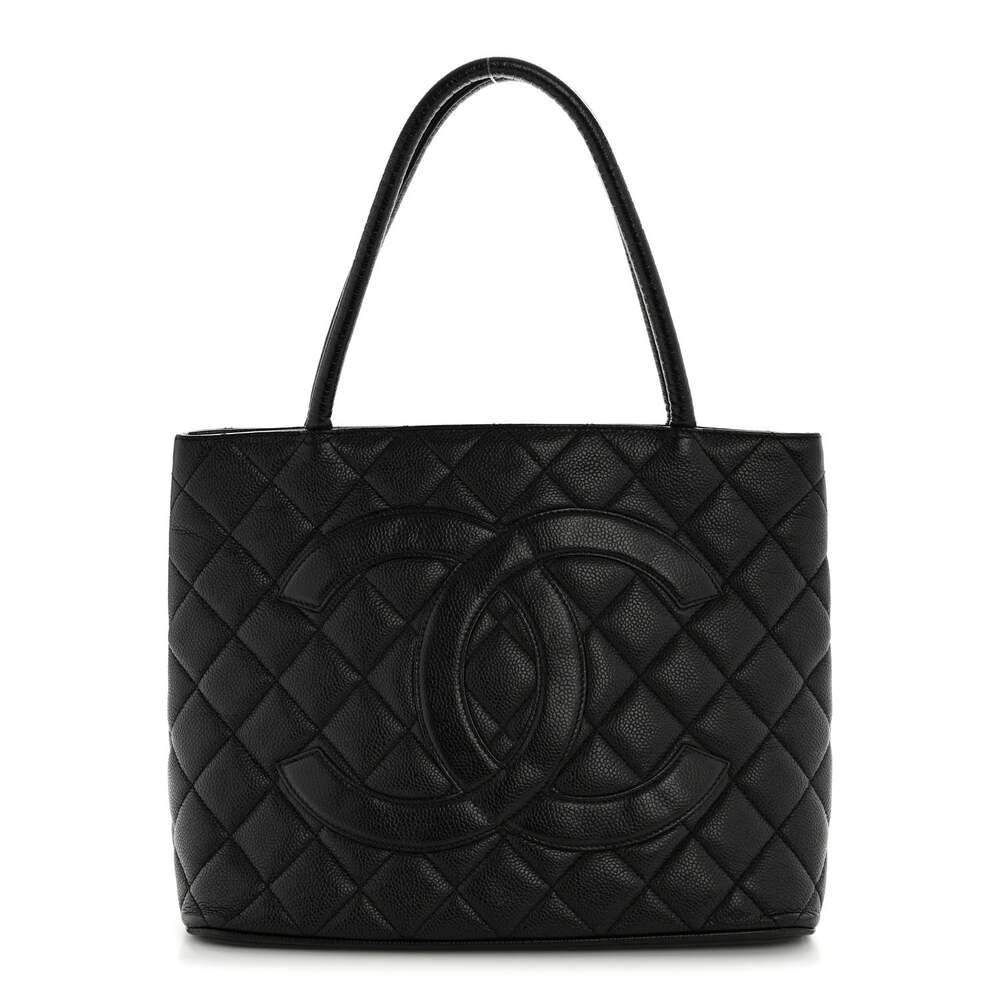 Chanel Caviar Quilted Medallion Tote #257785C19B